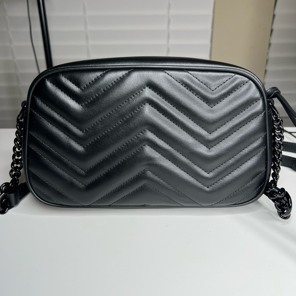 ‼️SOLD‼️Small GUCCI Marmont SO BLACK - Picture 2 of 11